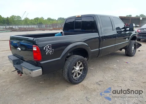 2014 Ford F-250 Lariat из США, поврежденный, VIN 1FT7W2BT0EEB84348